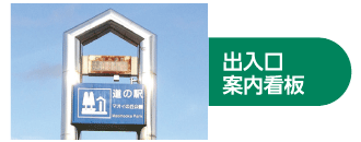 出入口案内看板