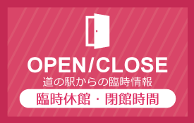 臨時休館・閉館時間